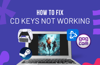 cd keys not working